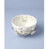 Lenox 897925 Butterfly Meadow Bowl With Stand(25th Anniversary Bowl with Stand)