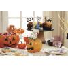 Lenox Vintage Figural Pumpkin Candy Bowl, Halloween Candy Bowl Jack O Lantern, Dishwasher Safe, Halloween Decor Indoor, Pumpkin Decor, Trick or Treat, Fall Decorations For Home(1 Piece 9.25×4.75-Inch)