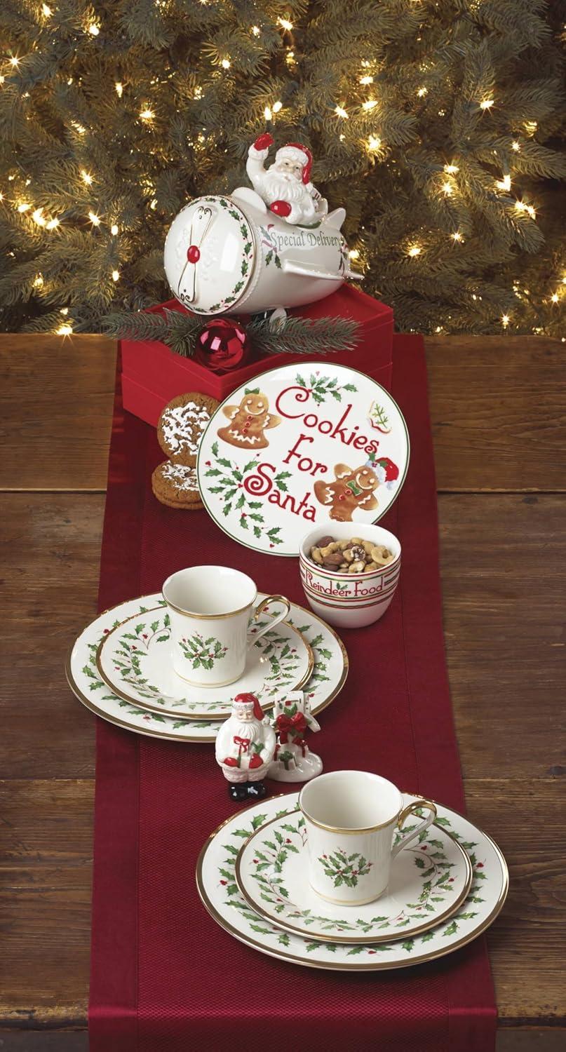 imageLenox 870004 Hosting The Holidays Napkin Holder ChristmasCookie Jar