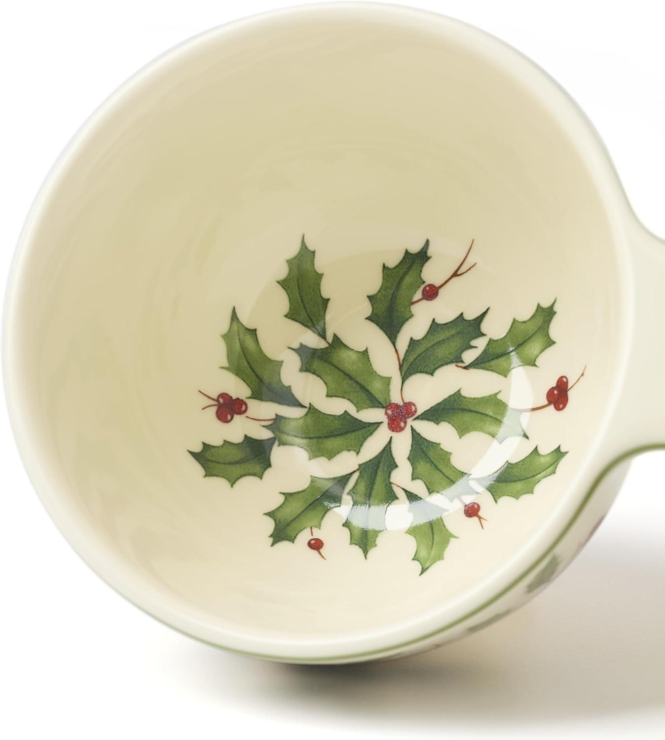 imageLenox 870004 Hosting The Holidays Napkin Holder ChristmasDouble Dip Bowl
