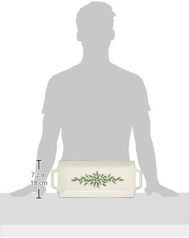 imageLenox 870004 Hosting The Holidays Napkin Holder ChristmasHors DOeuvres Tray