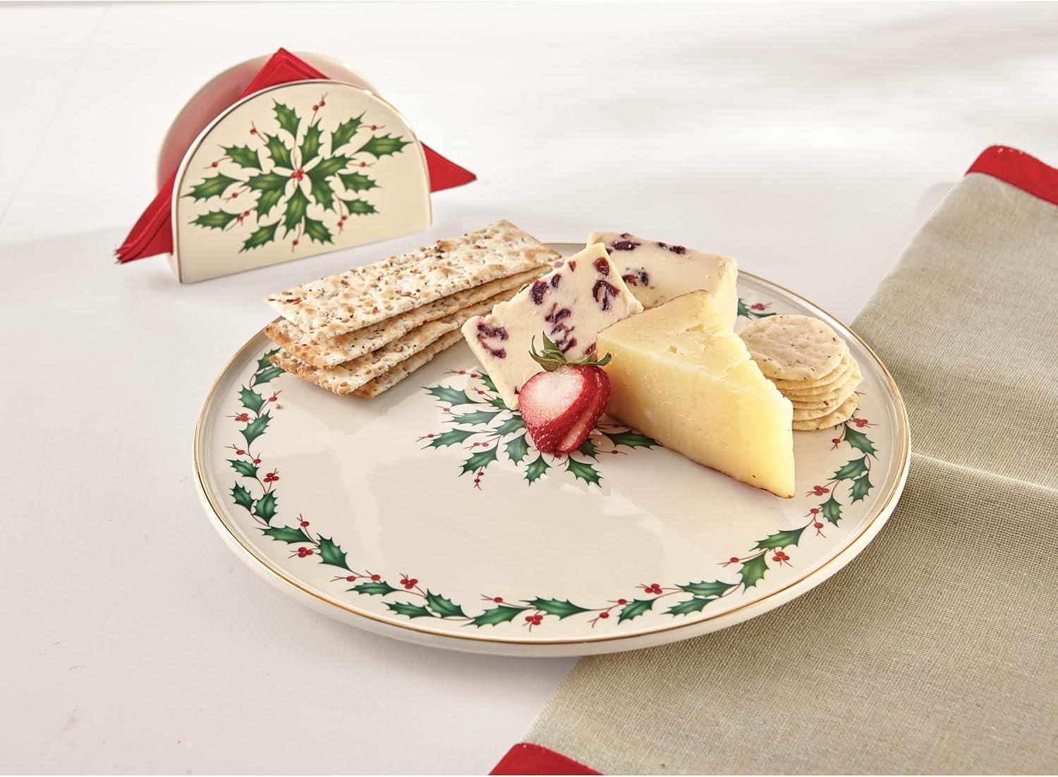 imageLenox 870004 Hosting The Holidays Napkin Holder ChristmasNapkin Holder