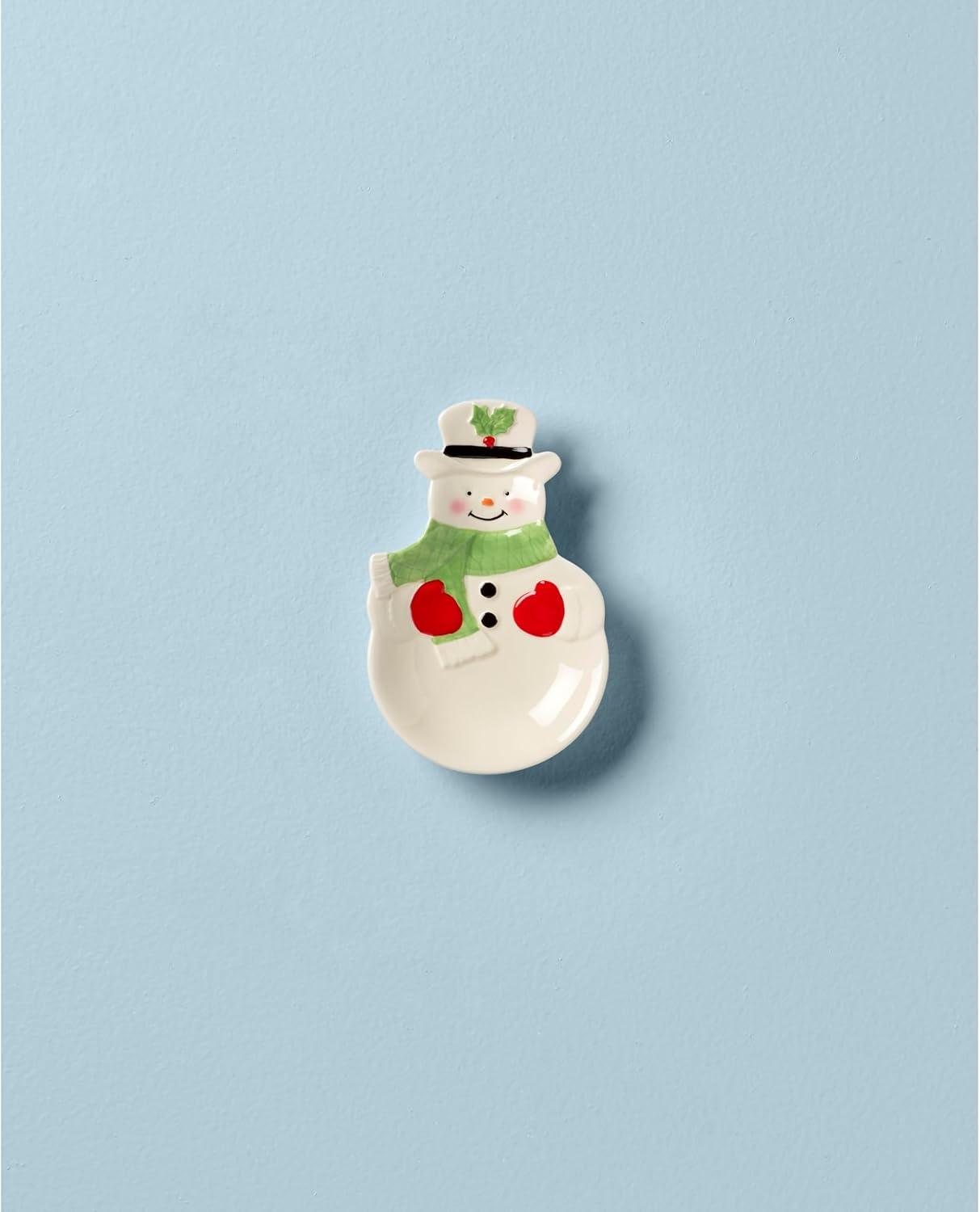imageLenox 870004 Hosting The Holidays Napkin Holder ChristmasSpoon Rest Santa