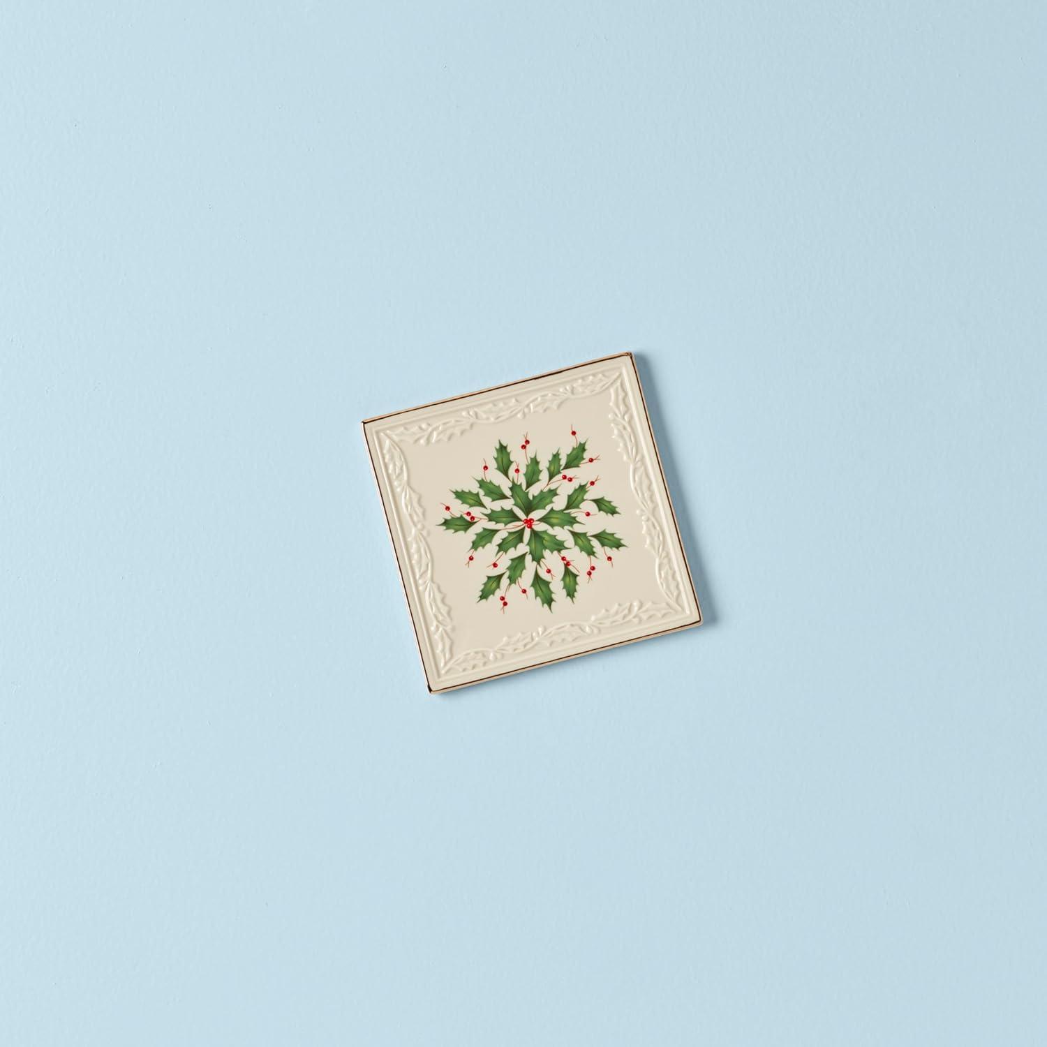 imageLenox 870004 Hosting The Holidays Napkin Holder ChristmasTrivet