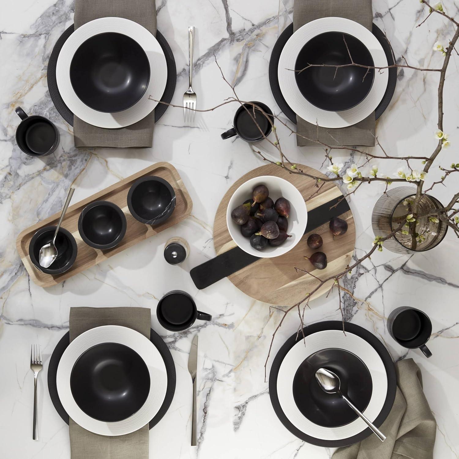 imageLenox 894759 Lx Collective White 12Piece Dinnerware SetServing Tray