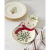 Lenox 870004 Hosting The Holidays Napkin Holder, Christmas(Tray with Spreader)