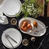 Lenox 894759 Lx Collective White 12-Piece Dinnerware Set(12-Piece Dinnerware Set)