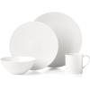 Lenox 894759 Lx Collective White 12-Piece Dinnerware Set(Mugs  Set of 4)