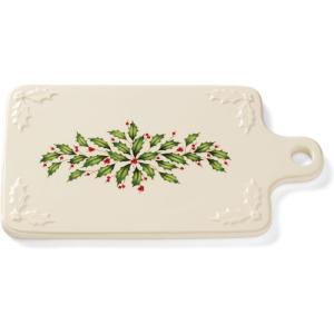 Lenox 870004 Hosting The Holidays Napkin Holder, Christmas(Cheese Slab)