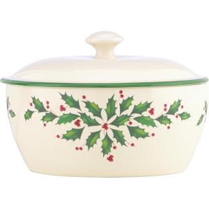 Lenox 870004 Hosting The Holidays Napkin Holder, Christmas(Covered Casserole)
