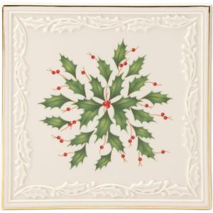 Lenox 870004 Hosting The Holidays Napkin Holder, Christmas(Trivet)