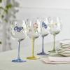 Lenox 899817 Butterfly Meadow Balloon Wine Glasses, Set Of 4, Assorted