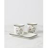 Lenox 898924 Chef Snoopy 3-Piece Herb Pot & Tray Set