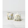 Lenox Kitchen And Dining, Wildflowers 2-Piece Sugar And Creamer Set, Stoneware Material, Dishwasher & Microwave Safe, Kitchen Essentials, Home (White, 2 Pieces, 8 Oz Capacity Sugar Bowl & Creamer)