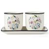 Lenox 898924 Chef Snoopy 3-Piece Herb Pot & Tray Set