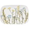 Lenox Home And Kitchen, Wildflowers Hors d’Oeuvres Tray, Stoneware Material, Serving Tray, Dishwasher & Microwave Safe, Table Decor, Wild Flower Design, Serving Platter(White, 1 Piece, 11 Inch Length)