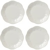 Lenox 891288 French Perle 4-Piece Dinner Plate Set(12-Piece Dinnerware Set  Pasta Bowls)