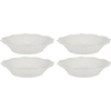 Lenox 891288 French Perle 4-Piece Dinner Plate Set(12-Piece Dinnerware Set  Pasta Bowls)