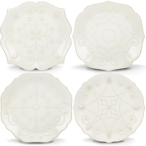 Lenox 891288 French Perle 4-Piece Dinner Plate Set(Plates  Set of 4)