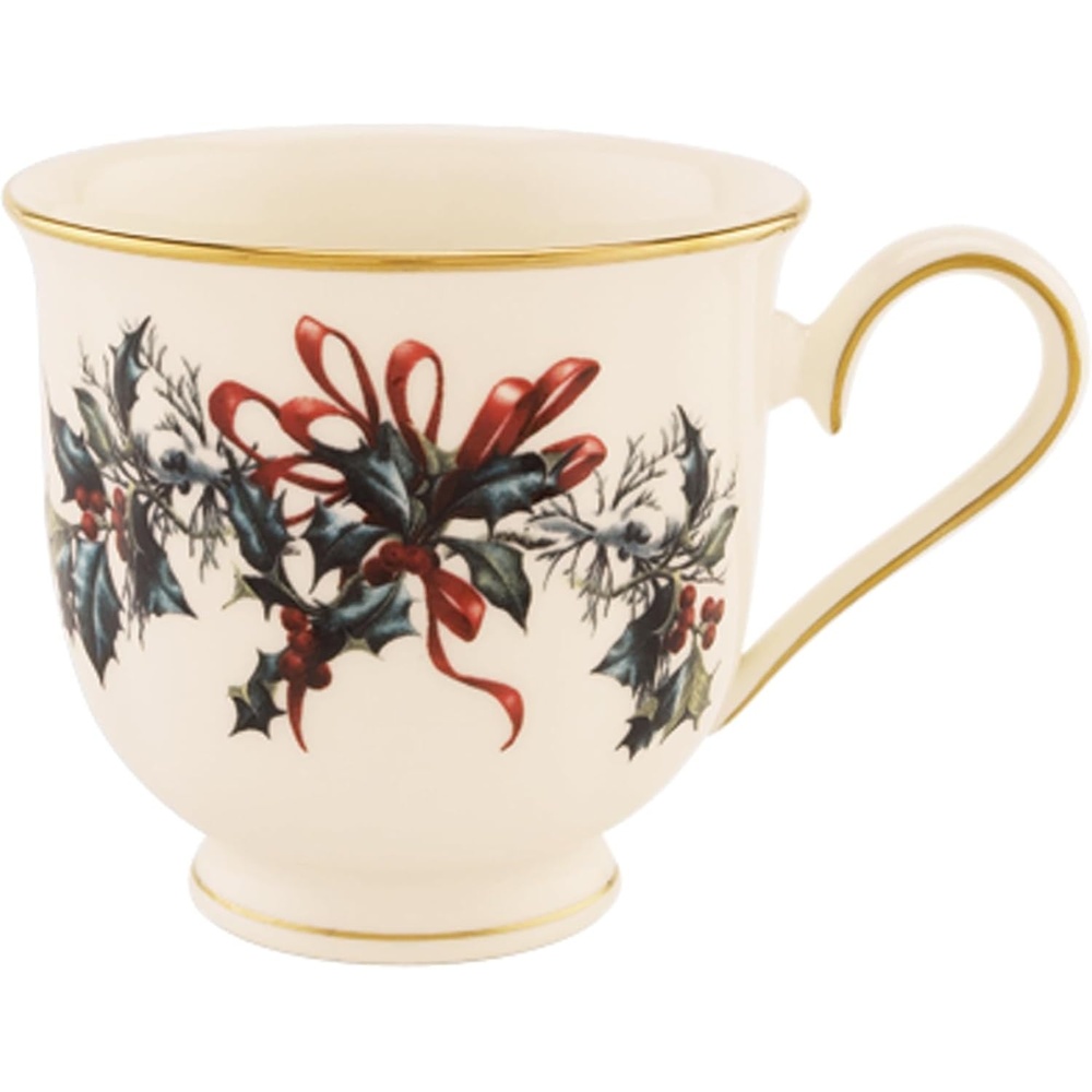 image:imageLenox 6049837 Winter Greetings Mug Christmas amp Holiday DrinkwareTea Cup