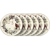 Lenox 6049837 Winter Greetings Mug, Christmas & Holiday Drinkware(Dinner Plates  Set of 6)