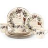 Lenox 6049837 Winter Greetings Mug, Christmas & Holiday Drinkware(12-Piece Dinnerware Set – Includes Mugs)