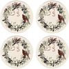 Lenox 6049837 Winter Greetings Mug, Christmas & Holiday Drinkware(Dinner Plates  Set of 4)