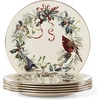 Lenox 6049837 Winter Greetings Mug, Christmas & Holiday Drinkware(Dinner Plates  Set of 6)