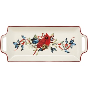 Lenox 6049837 Winter Greetings Mug, Christmas & Holiday Drinkware(Hors D’Oeuvres Tray)