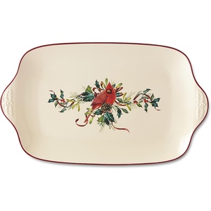 Lenox 6049837 Winter Greetings Mug, Christmas & Holiday Drinkware(Oversized Platter)