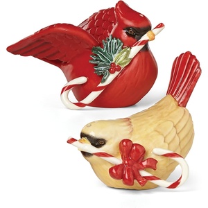 Lenox 6049837 Winter Greetings Mug, Christmas & Holiday Drinkware(Salt & Pepper Set)