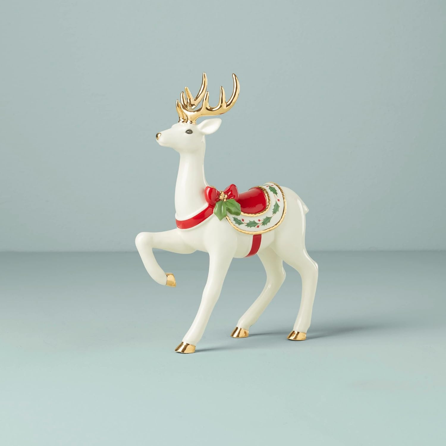 image:imageLenox 894972 Standing Reindeer Figurine Christmas amp Holiday DecorStanding Reindeer