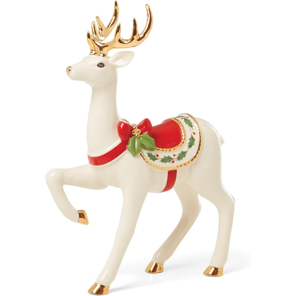 image:imageLenox 894972 Standing Reindeer Figurine Christmas amp Holiday DecorStanding Reindeer