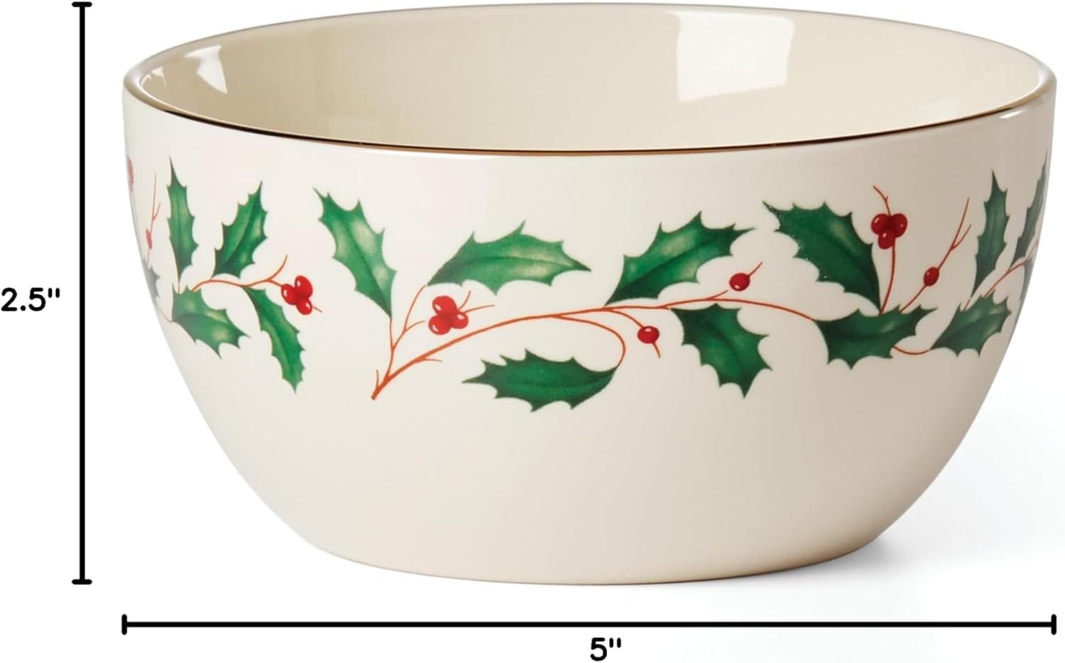image:imageLenox 898092 Holiday Rectangular Baking Dish Large Christmas Festive Kitchen DecorBowl