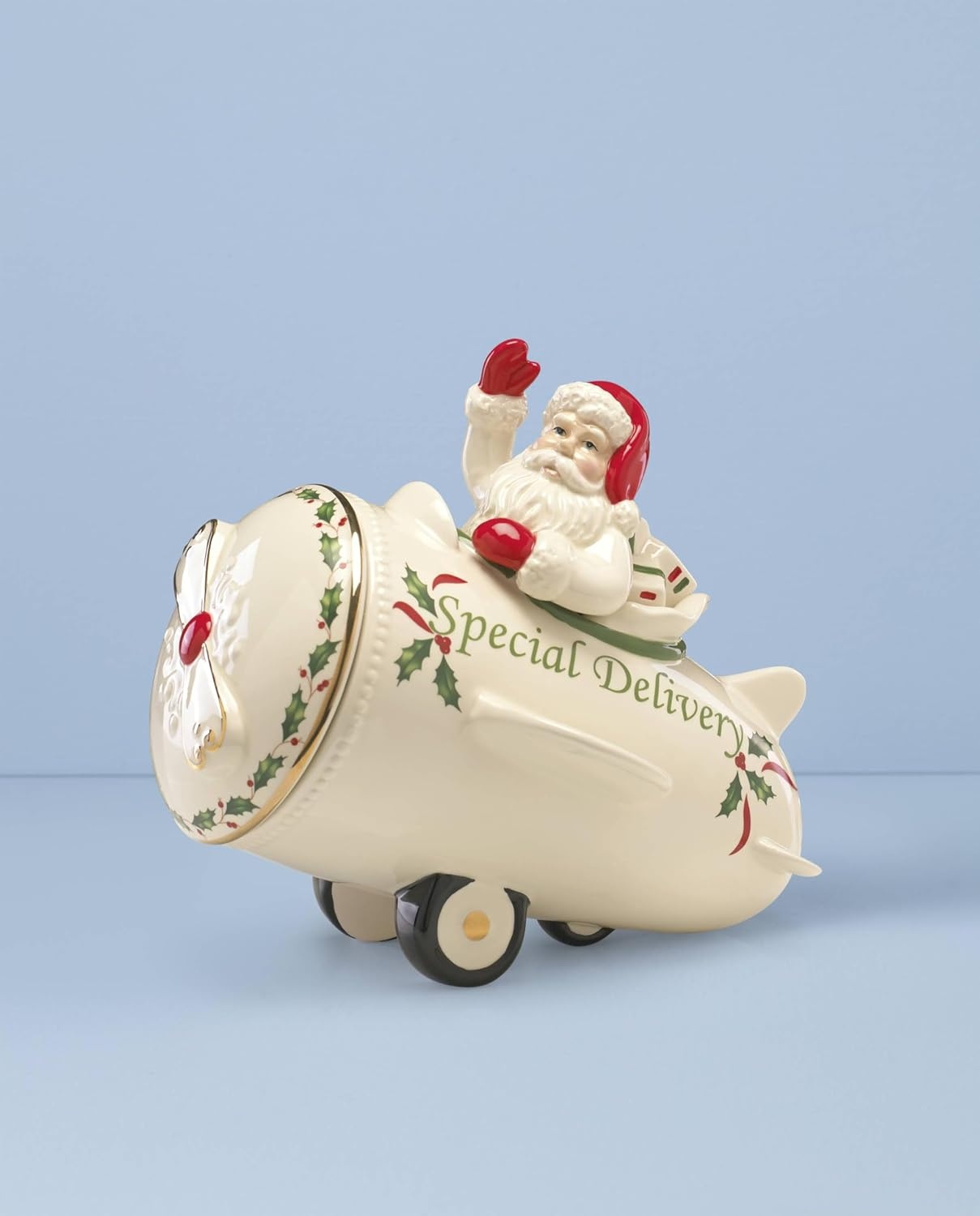 image:imageLenox 898092 Holiday Rectangular Baking Dish Large Christmas Festive Kitchen DecorCookie Jar