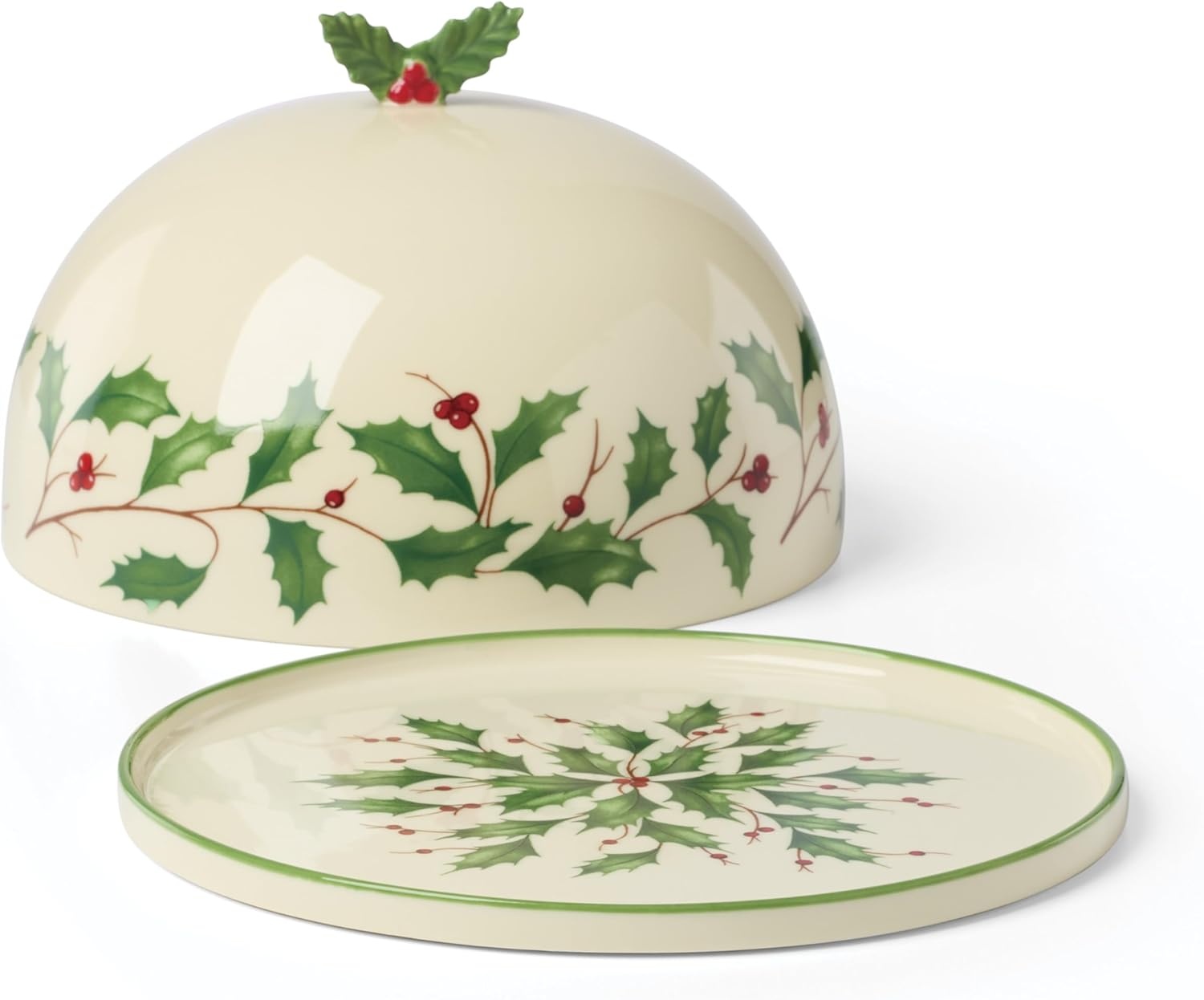 image:imageLenox 898092 Holiday Rectangular Baking Dish Large Christmas Festive Kitchen DecorCovered Dish Small