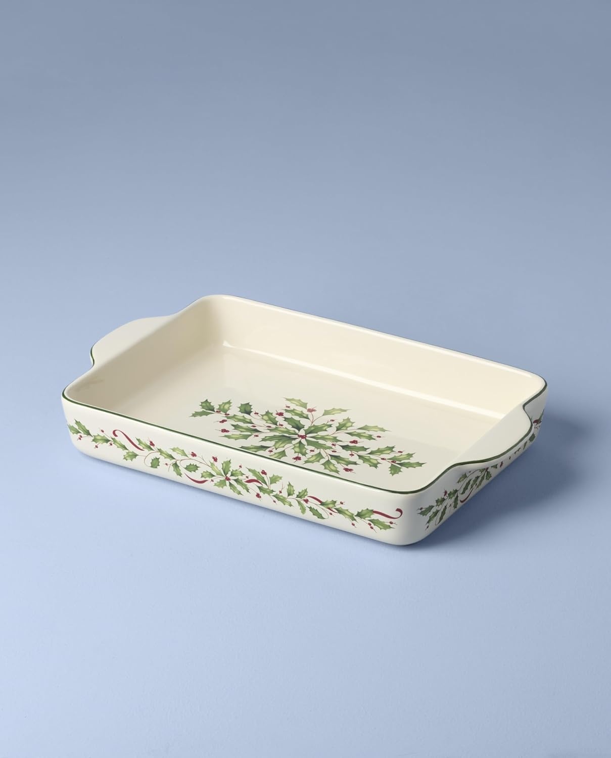 image:imageLenox 898092 Holiday Rectangular Baking Dish Large Christmas Festive Kitchen DecorRectangular Baking Dish Large