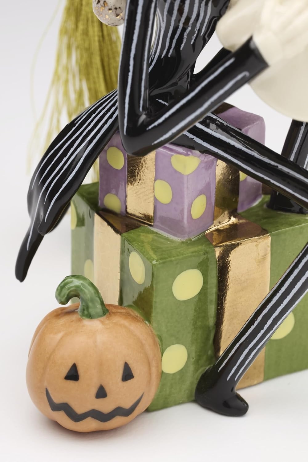 image:imageLenox 898877 Jack Skellington Sledding OrnamentJack Skellington Ornament