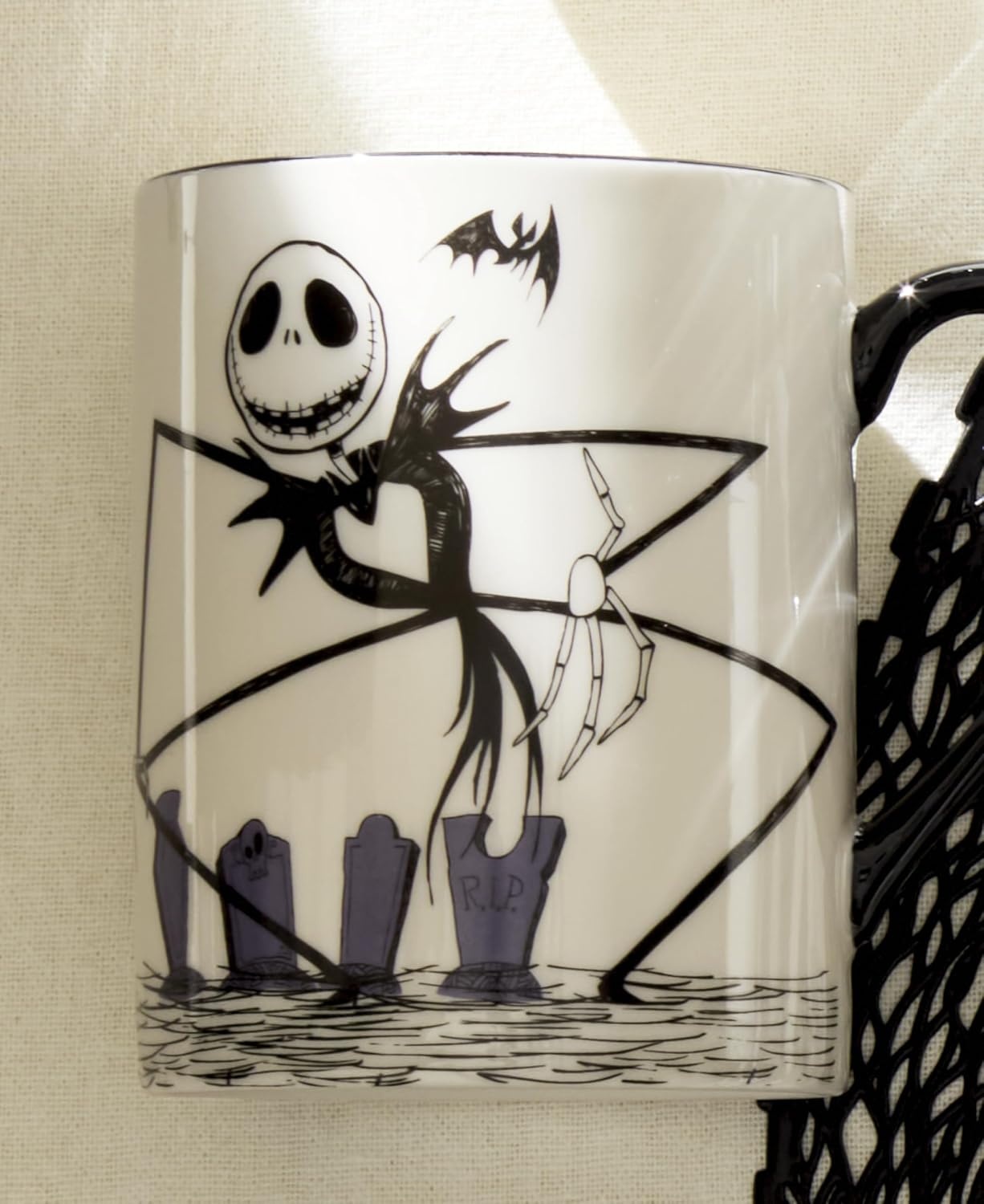 image:imageLenox 898877 Jack Skellington Sledding OrnamentMugs Set of 4