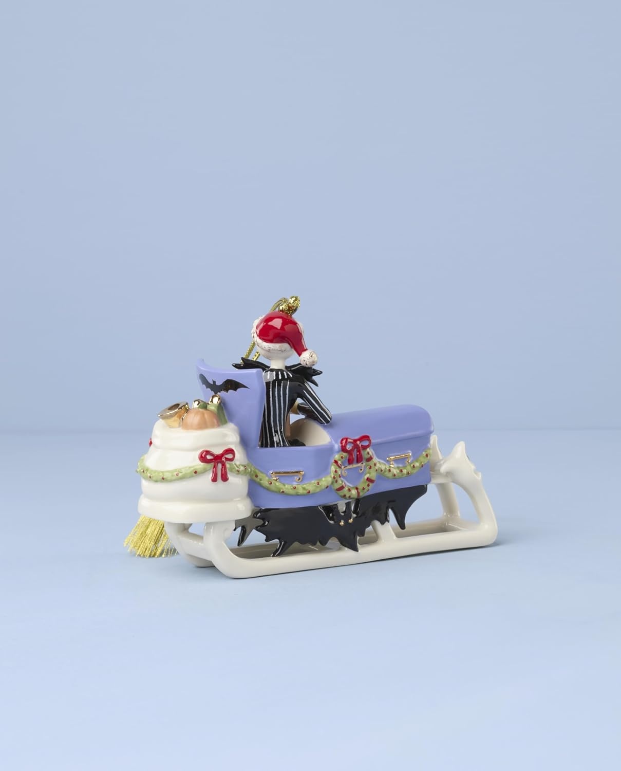 image:imageLenox 898877 Jack Skellington Sledding OrnamentOrnament Sleigh