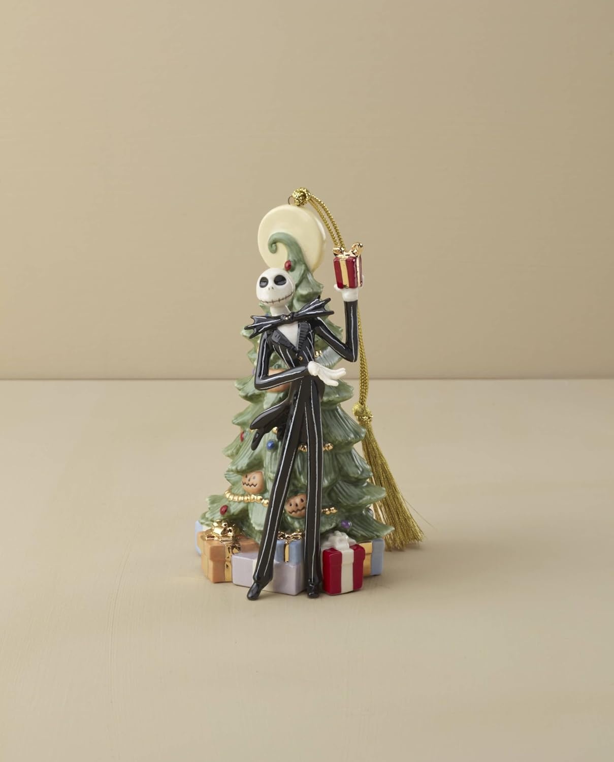 image:imageLenox 898877 Jack Skellington Sledding OrnamentOrnament