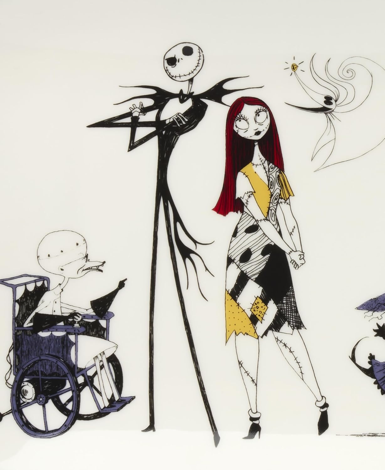 image:imageLenox 899028 Nightmare Before Christmas Hors Doeuvres TrayHor Doeuvre Tray