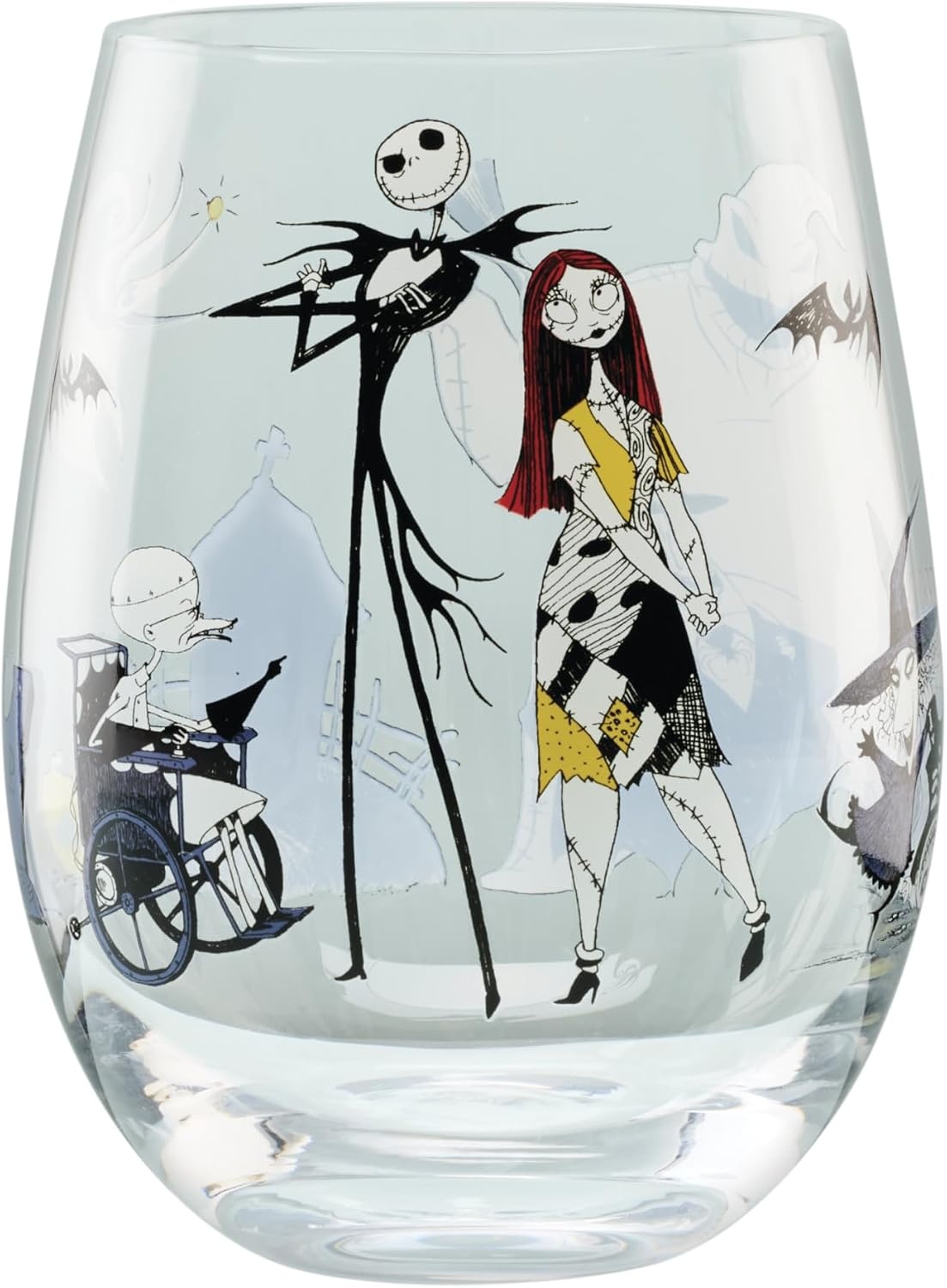 image:imageLenox 899028 Nightmare Before Christmas Hors Doeuvres TrayTumbers Set of 4