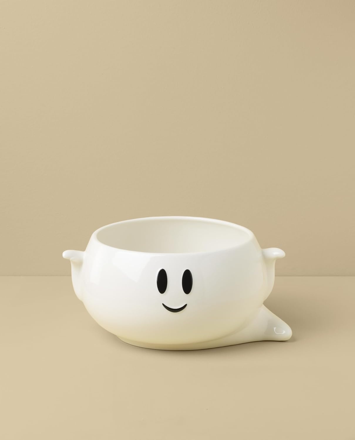 image:imageLenox Halloween Collection Pumpkin Figural Hors dOeuvres TrayCandy Bowl Ghost