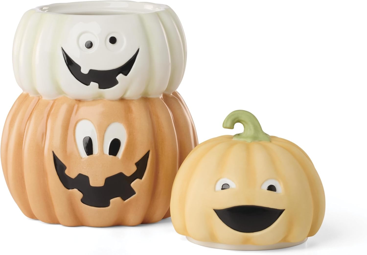 image:imageLenox Halloween Collection Pumpkin Treat Jar with Sound