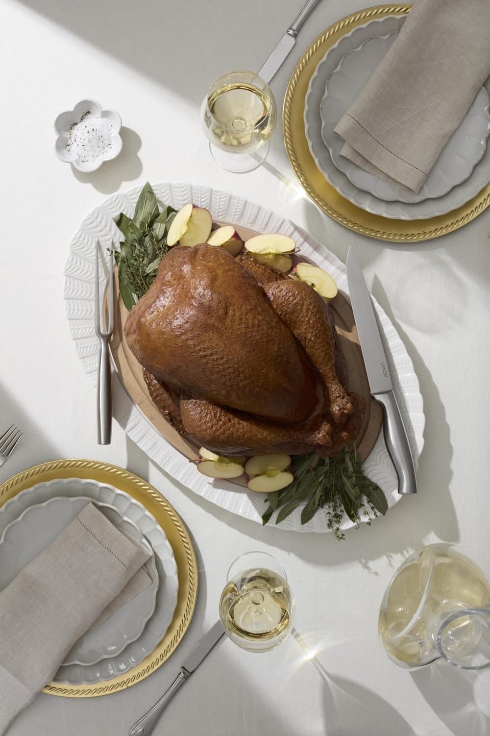 image:imageLenox Harvest Turkey Platter and Carving Set 4PiecePlatter Carving 4 Pc
