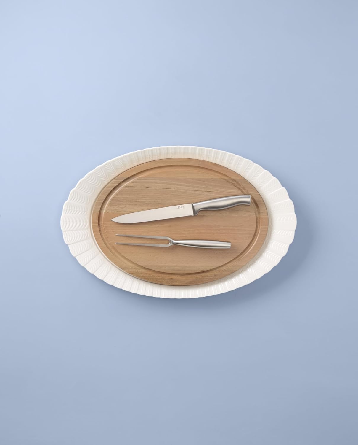 image:imageLenox Harvest Turkey Platter and Carving Set 4PiecePlatter Carving 4 Pc