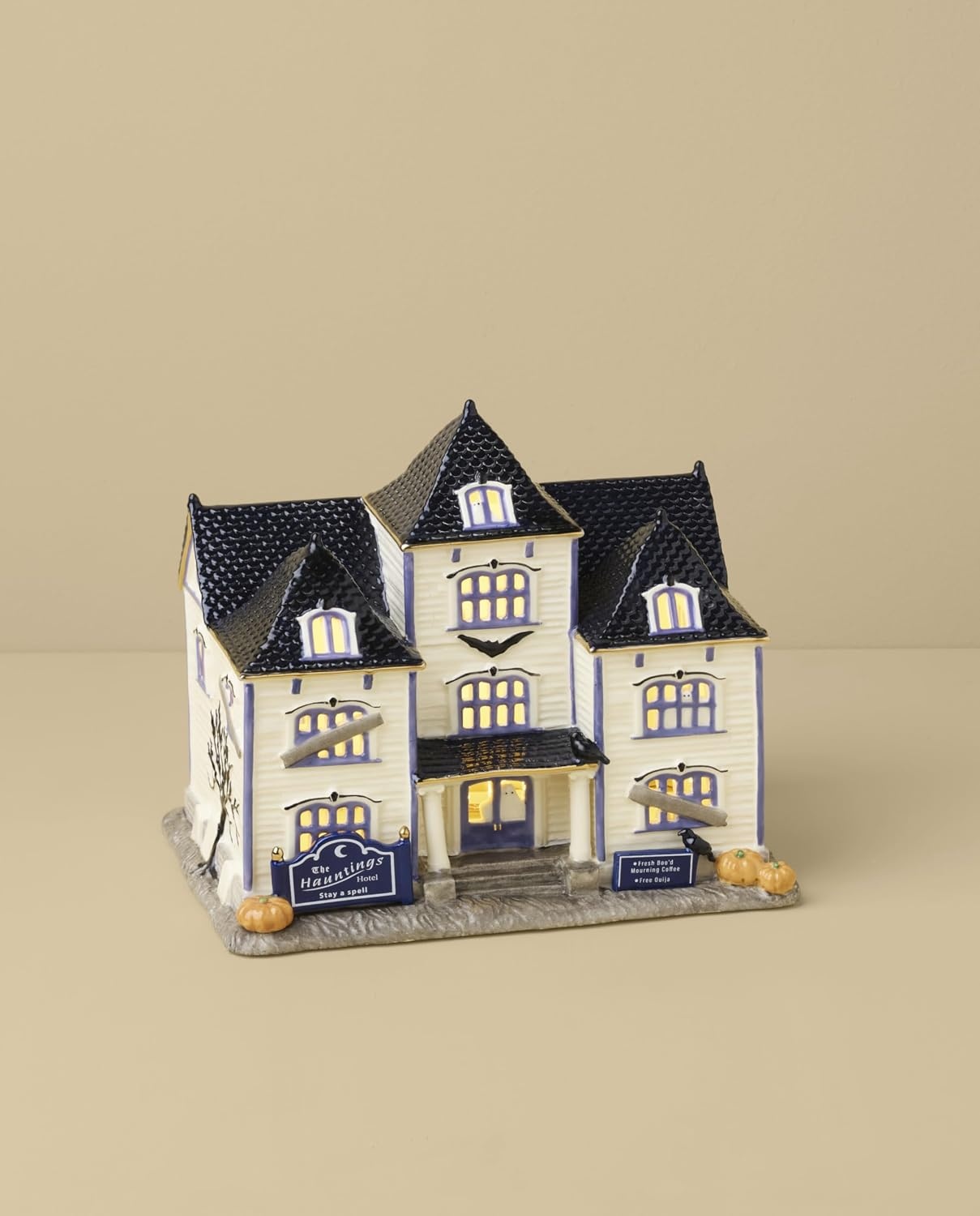 image:imageLenox Vintage Halloween Apothecary Potion Shop LightUp FigurineHotel