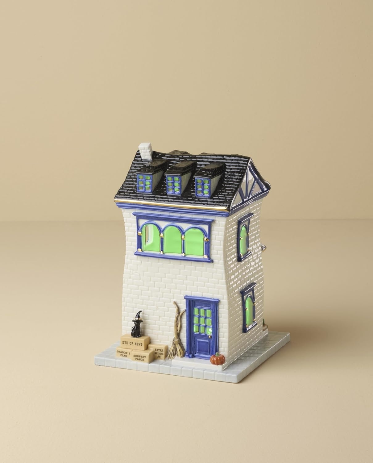 image:imageLenox Vintage Halloween Apothecary Potion Shop LightUp FigurinePotion Shop
