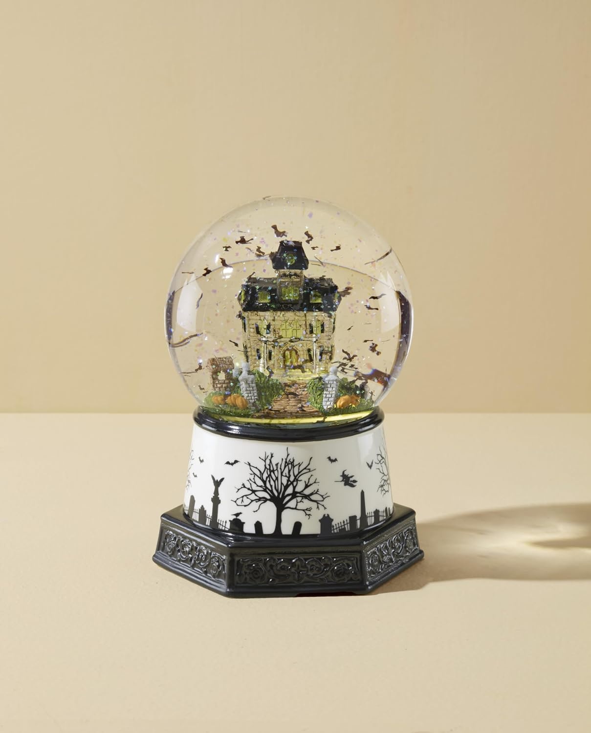 image:imageLenox Vintage Halloween Apothecary Potion Shop LightUp FigurineWater Globe